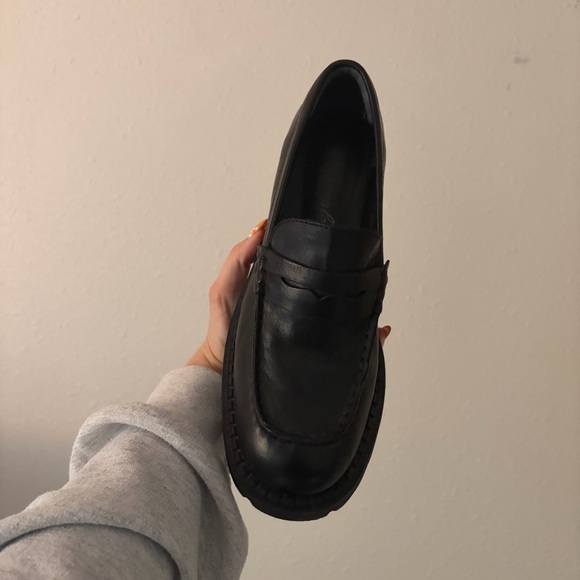 FREE PEOPLE LYRA LUG SOLE LOAFERS - Picture 12 of 12